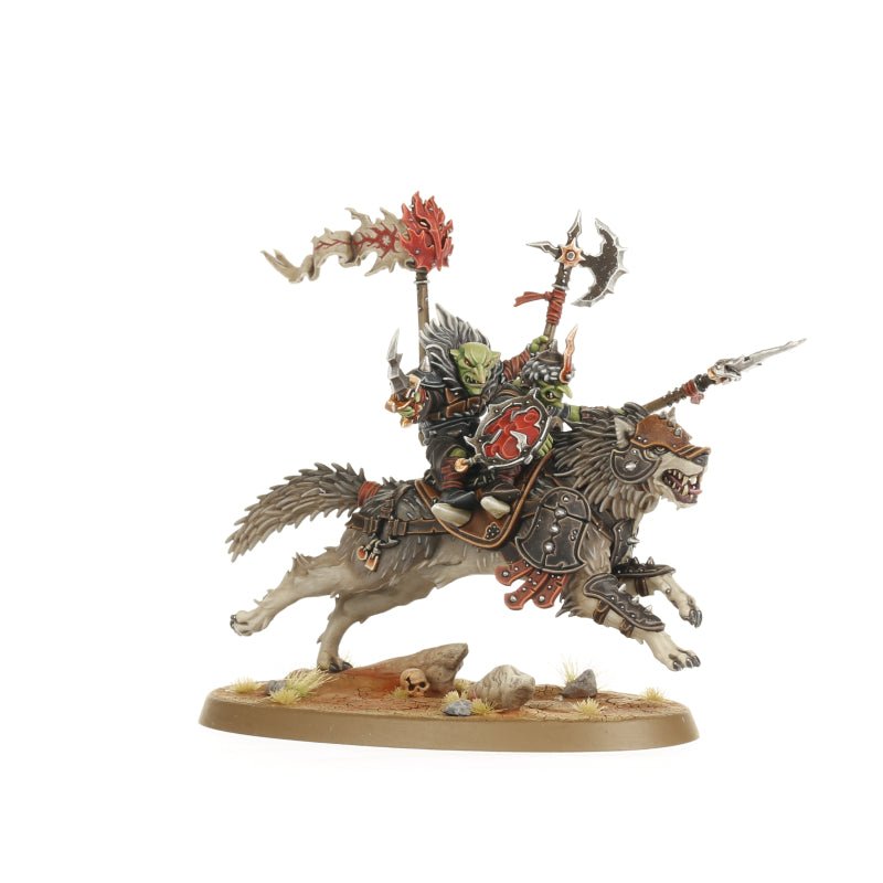 Spearhead: Snarlpack Huntaz painted miniature - Loaded Dice