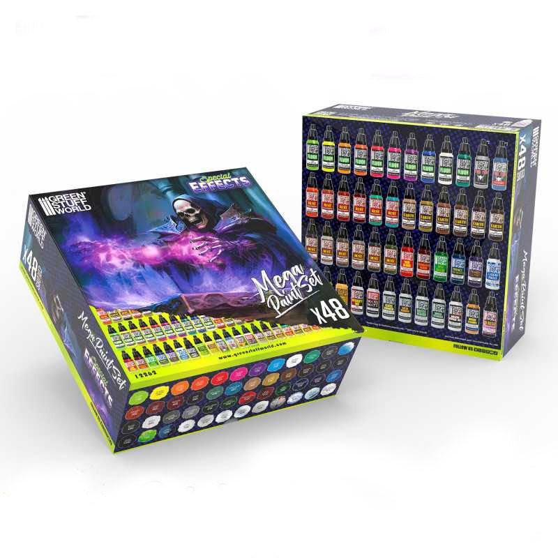 Green Stuff World Special Effects Mega Paint Set - Loaded Dice