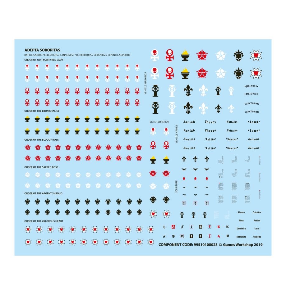 Special Order - Adepta Sororitas: Battle Sisters Squad - Loaded Dice