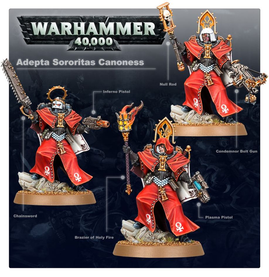 Special Order - Adepta Sororitas: Canoness - Loaded Dice