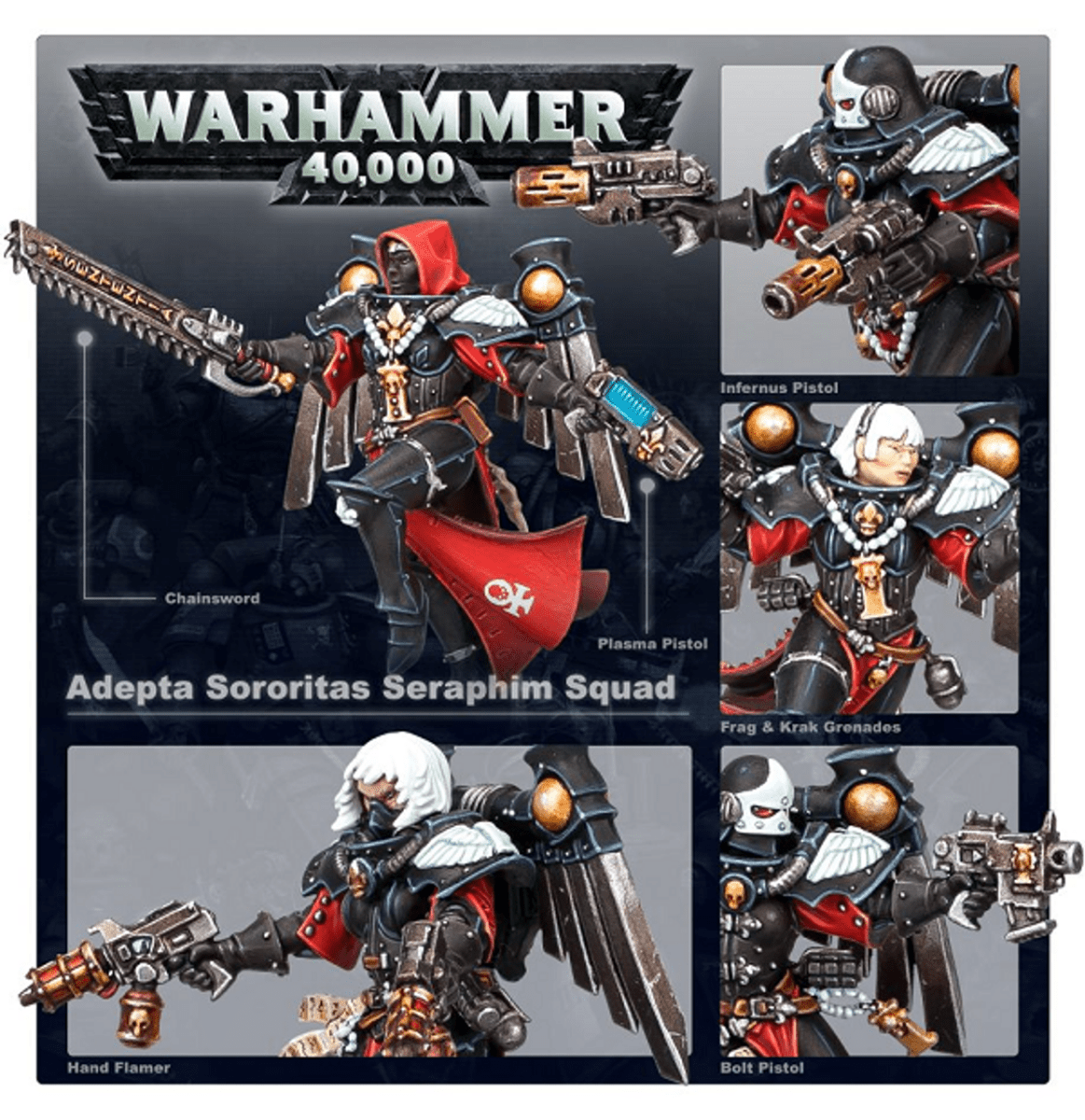 Special Order - Adepta Sororitas: Seraphim Squad - Loaded Dice