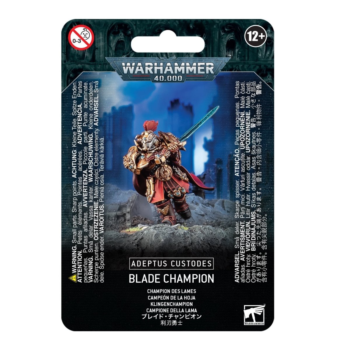 Adeptus Custodes: Blade Champion - Loaded Dice