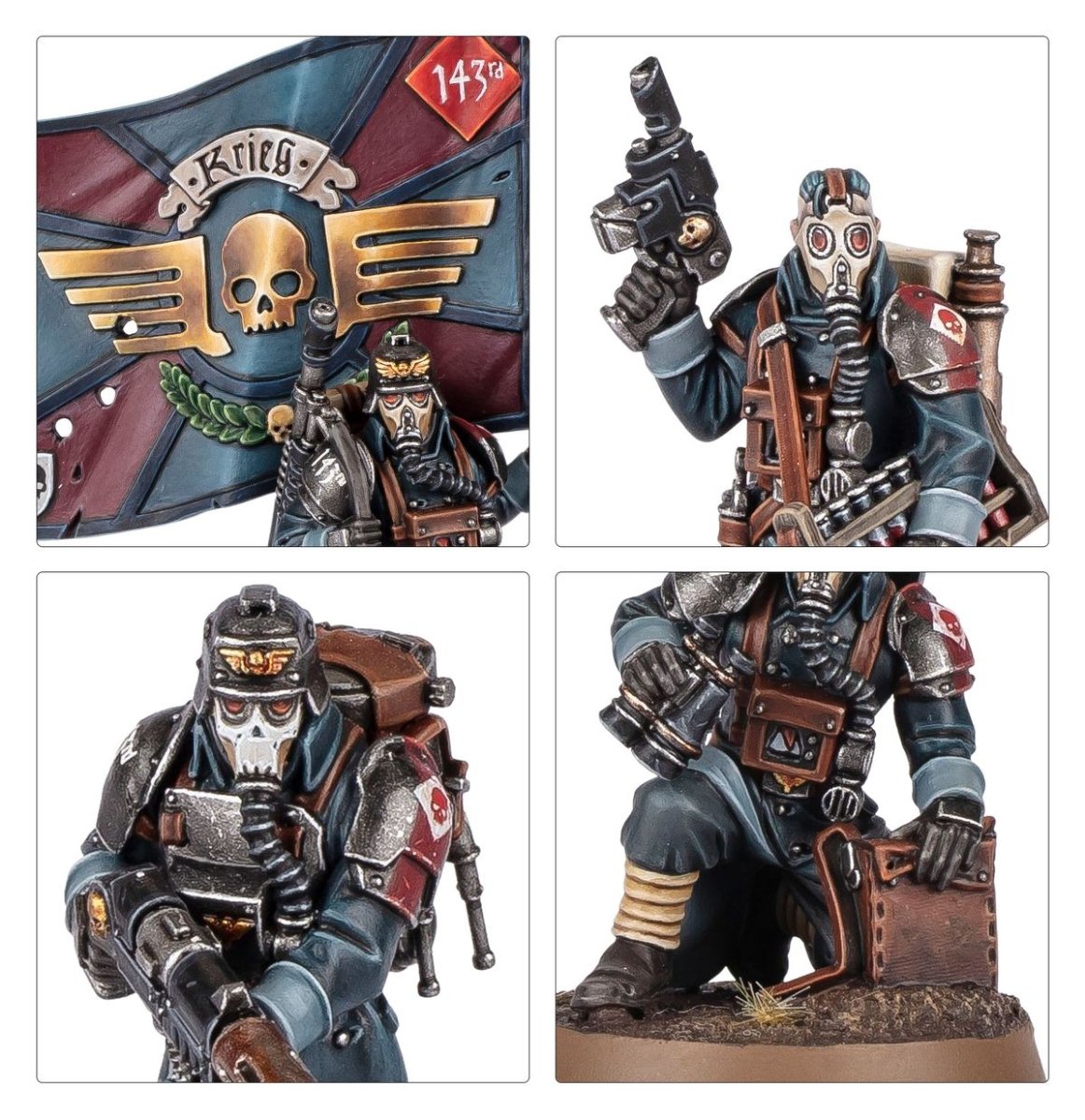 Special Order - Astra Militarum: Krieg Command Squad - Loaded Dice
