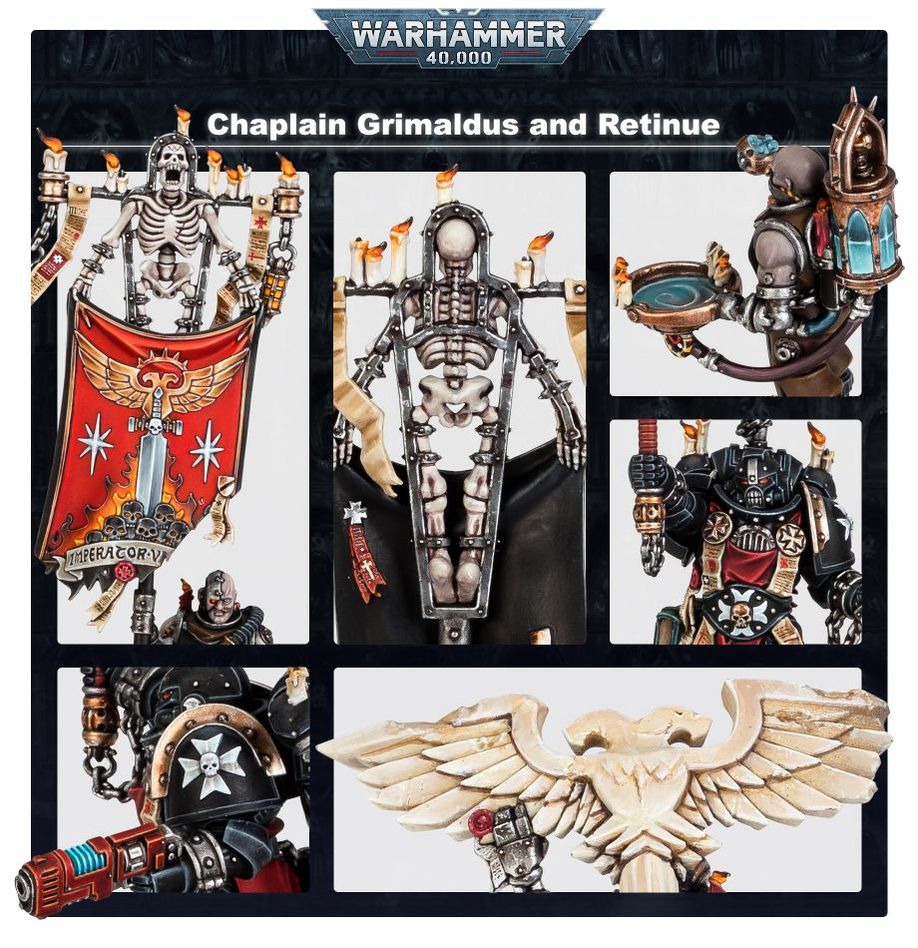 Black Templars: Grimaldus & Retinue - Special Order - Loaded Dice