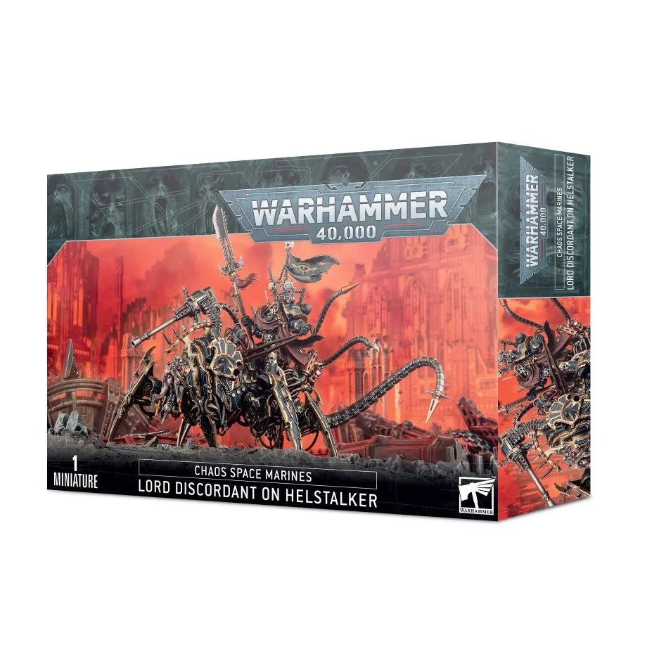 Chaos Space Marines: Lord Discordant on Helstalker - Loaded Dice