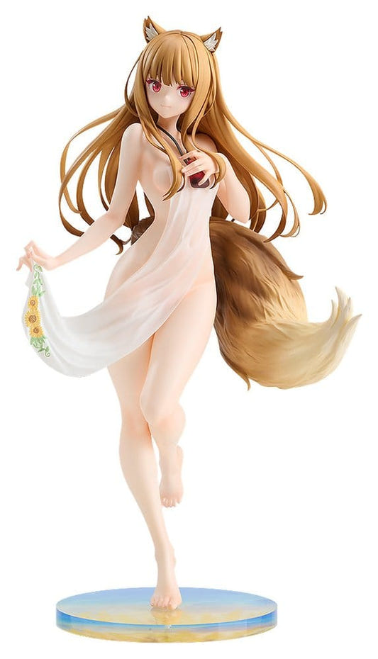 Good Smile Company Holo 1/7 figure from Spice and Wolf with sheer cloth, wolf ears and fluffy tail