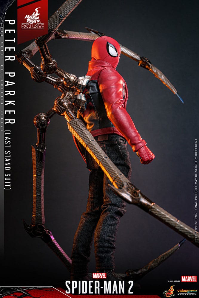 Spider-Man 2 Action Figure 1/6 Peter Parker (Last Stand Suit) Hot Toys Exclusive 30 cm