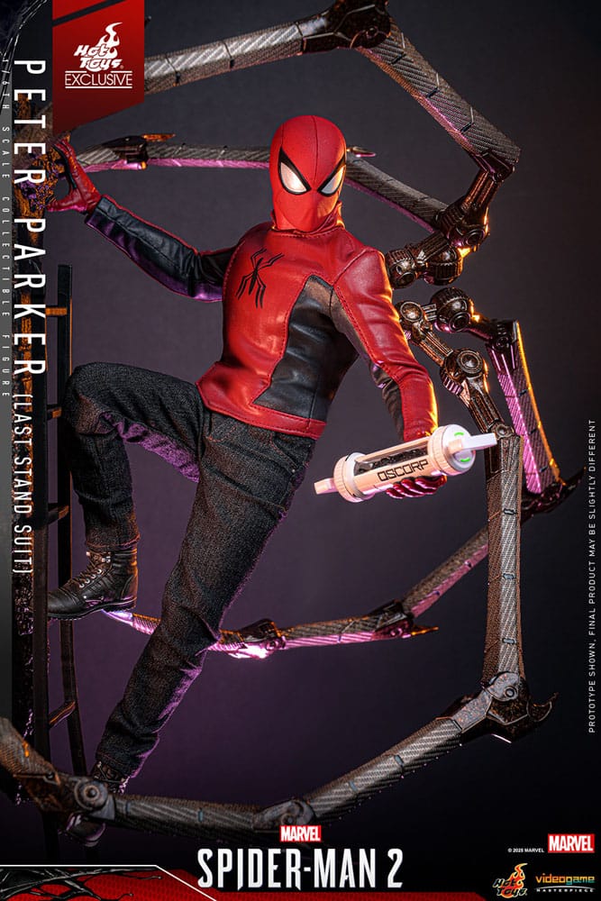 Spider-Man 2 Action Figure 1/6 Peter Parker (Last Stand Suit) Hot Toys Exclusive 30 cm