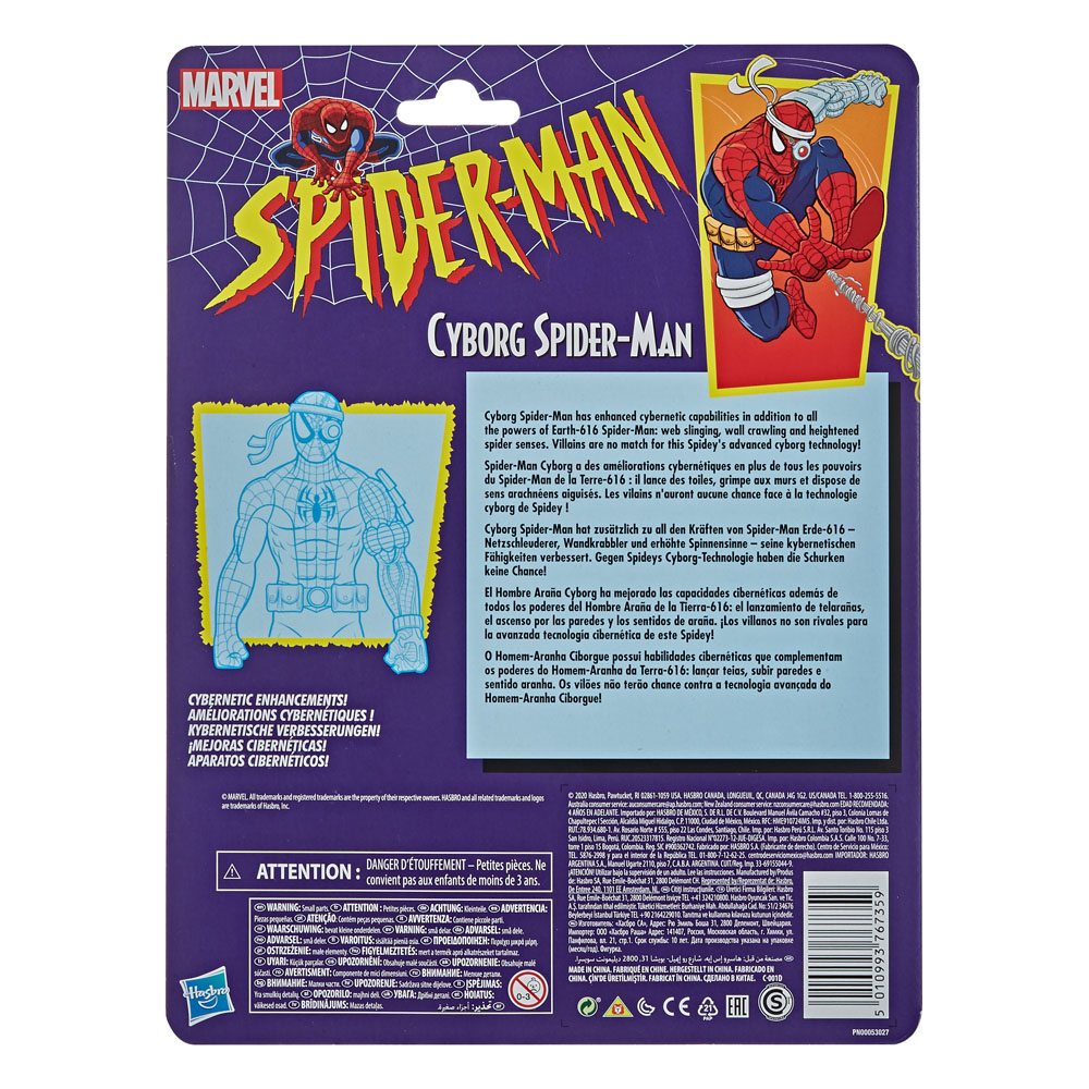 Hasbro Spider-Man Marvel Retro Collection Action Figure Cyborg Spider-Man 15 cm – image 2