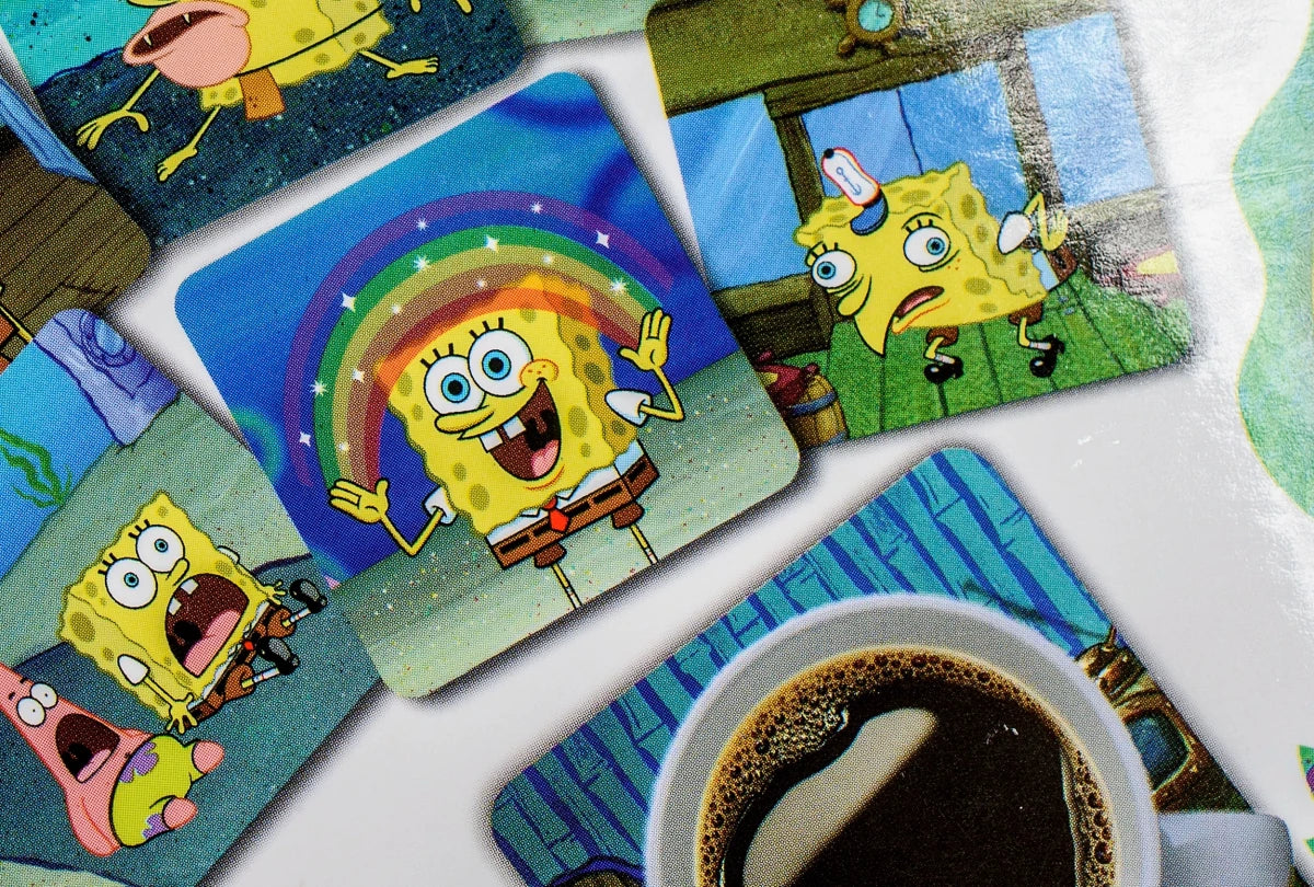 Spongebob Squarepants: Meme Coasters - Loaded Dice