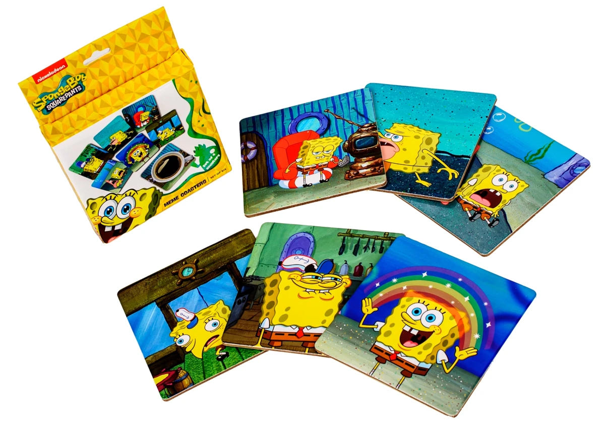 Spongebob Squarepants: Meme Coasters - Loaded Dice