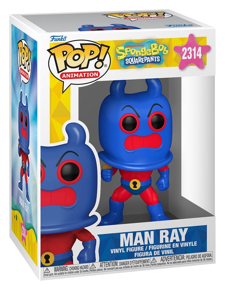 Man Ray Funko POP! Animation vinyl figure in its SpongeBob SquarePants box, number 2314
