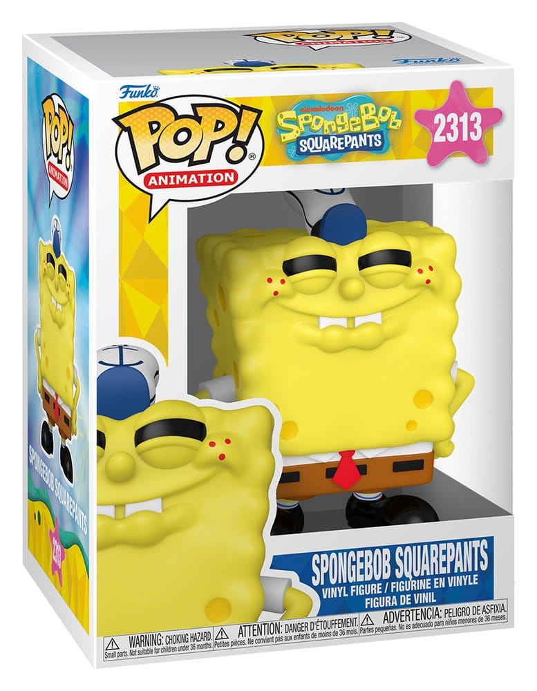 SpongeBob SquarePants Funko POP! Animation vinyl figure in its window box, number 2313