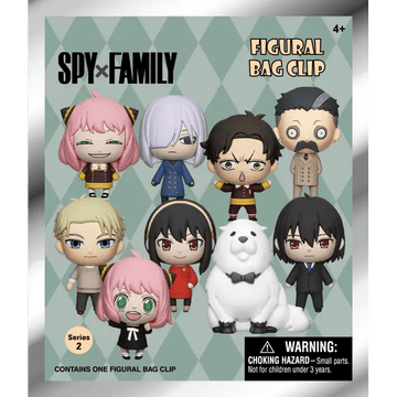 Spy Family Series 2 Bag Clips