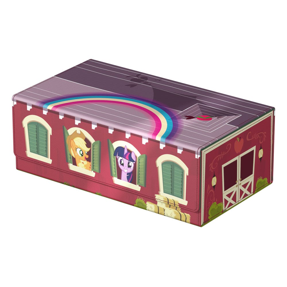 Squaroes Collectors Case 800 My Little Pony barn, closed, front view from the right