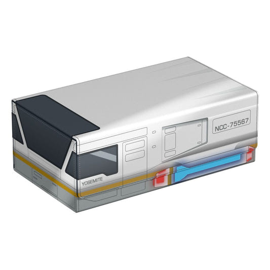 Squaroes Collectors Case 800 Star Trek Lower Decks Shuttlecraft Yosemite, closed, front view from the left