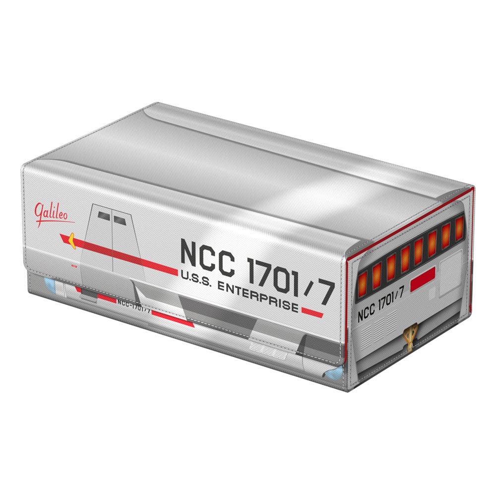 Squaroes Collectors Case 800 Star Trek TOS Shuttlecraft Galileo, closed, front view from the right