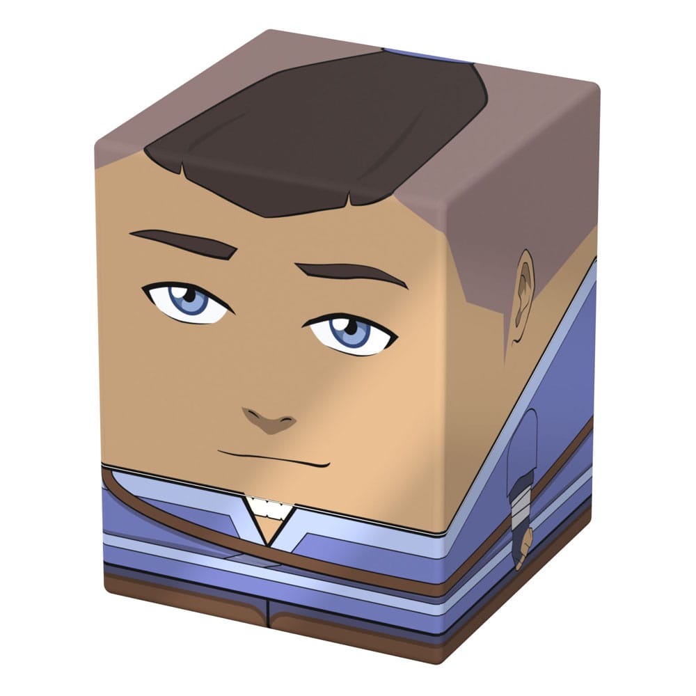 Squaroes Avatar: The Last Airbender AV002 Sokka deck box, front view from the right