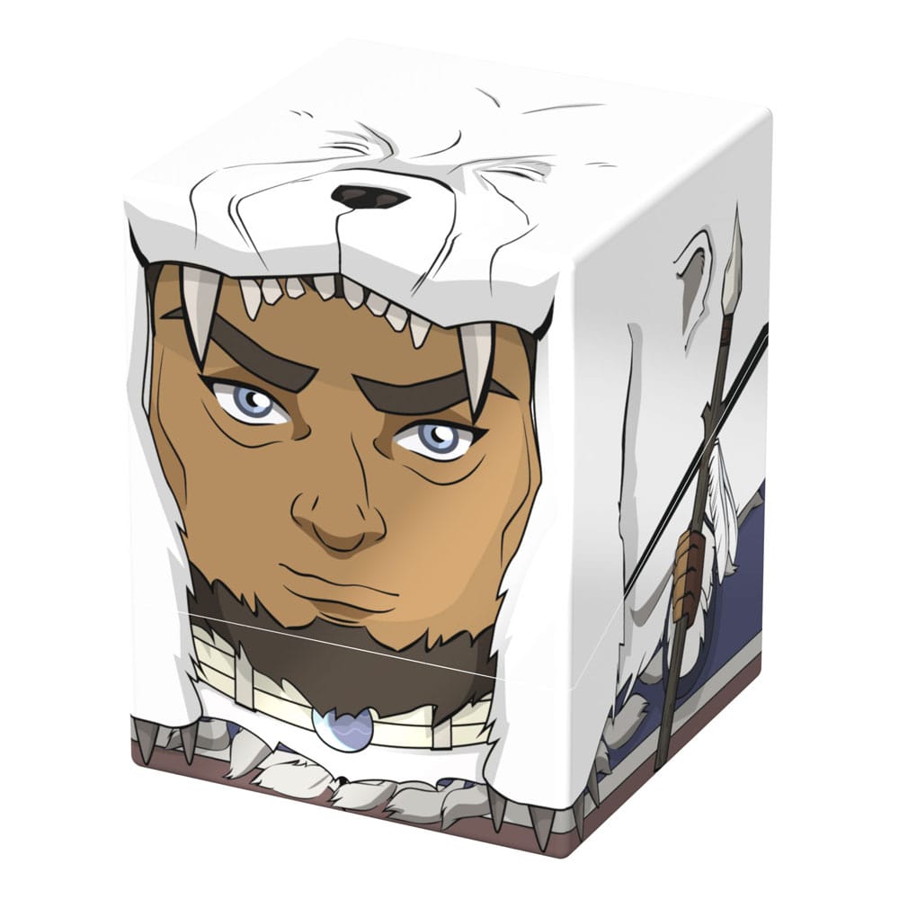 Squaroes Avatar: The Last Airbender AV013 Avatar Kuruk deck box, front view from the right