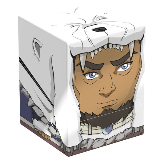Squaroes Avatar: The Last Airbender AV013 Avatar Kuruk deck box, front view from the left