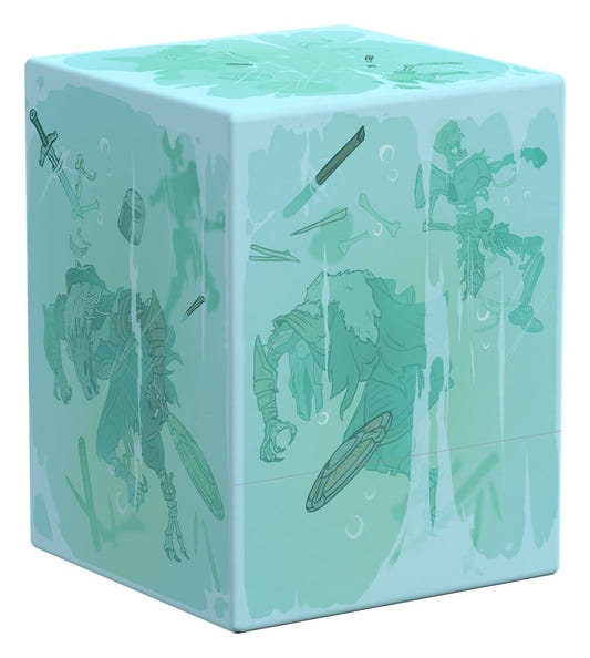Squaroes Dungeons & Dragons DND002 Gelatinous Cube deck box, front view from the left