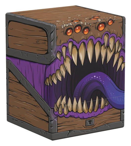 Squaroes Dungeons & Dragons DND005 Mimic deck box, front view from the left