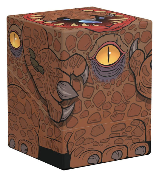 Squaroes Dungeons & Dragons DND006 Xorn deck box, front view from the left