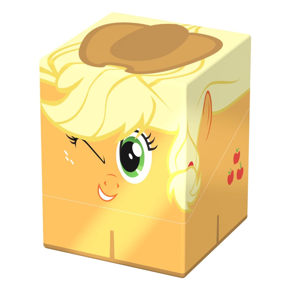 Squaroes My Little Pony Apple Jack deck box, front corner view angled right