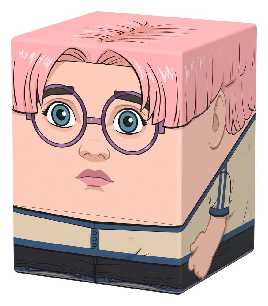 Squaroes One Piece Koby deck box, front corner view angled right
