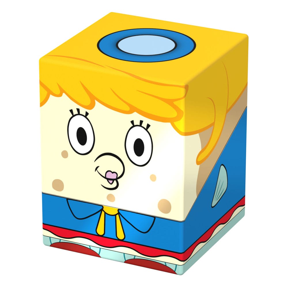Squaroes SpongeBob SquarePants Mrs. Puff deck box, front corner view angled right