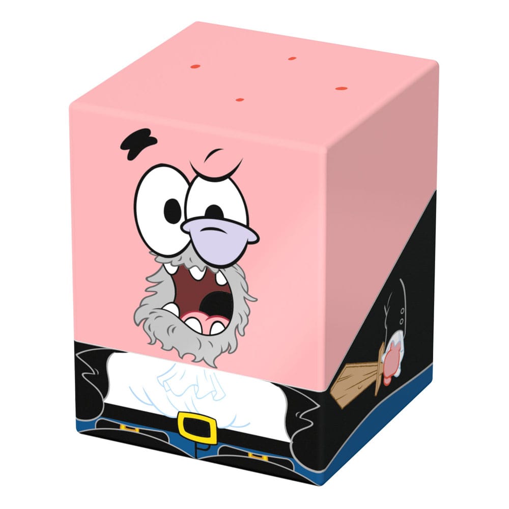 Squaroes SpongeBob SquarePants Pirate Patrick deck box, front corner view angled right