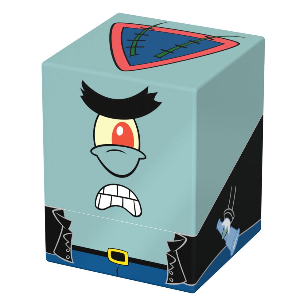 Squaroes SpongeBob SquarePants Pirate Plankton deck box, front corner view angled right