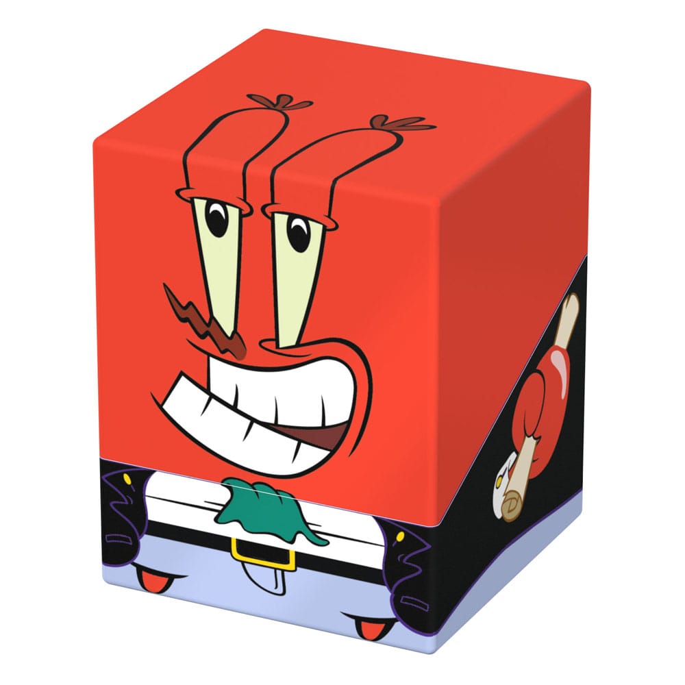 Squaroes SpongeBob SquarePants Pirate Mr Krabs deck box, front corner view angled right