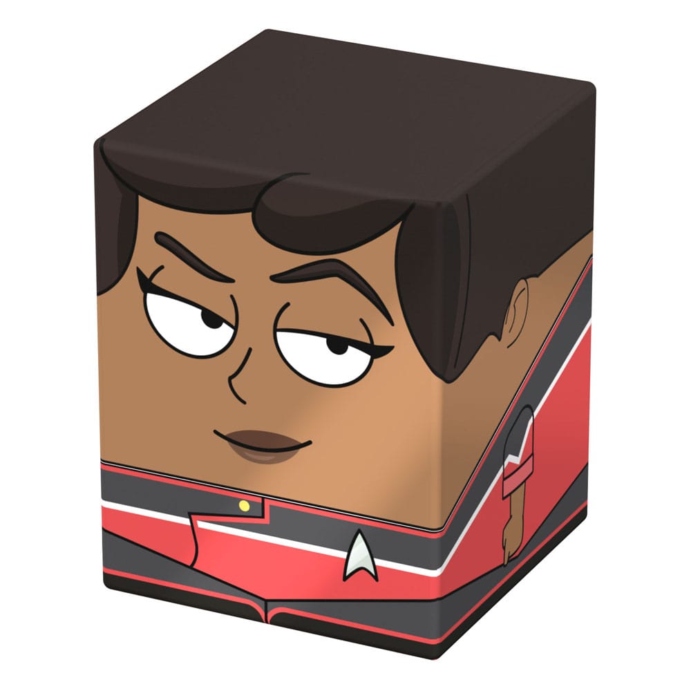Squaroes Star Trek: Lower Decks Beckett Mariner ST001 card box, front and right side view