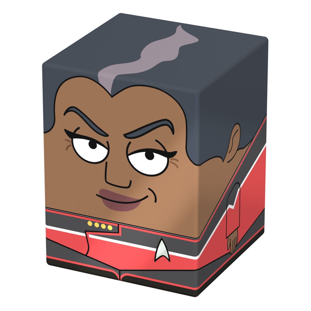 Squaroes Star Trek: Lower Decks Carol Freeman ST005 card box, front and right side view