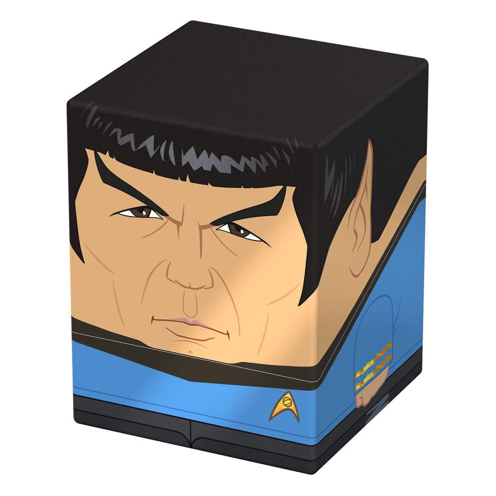 Squaroes Star Trek Spock ST011 card box, front and right side view
