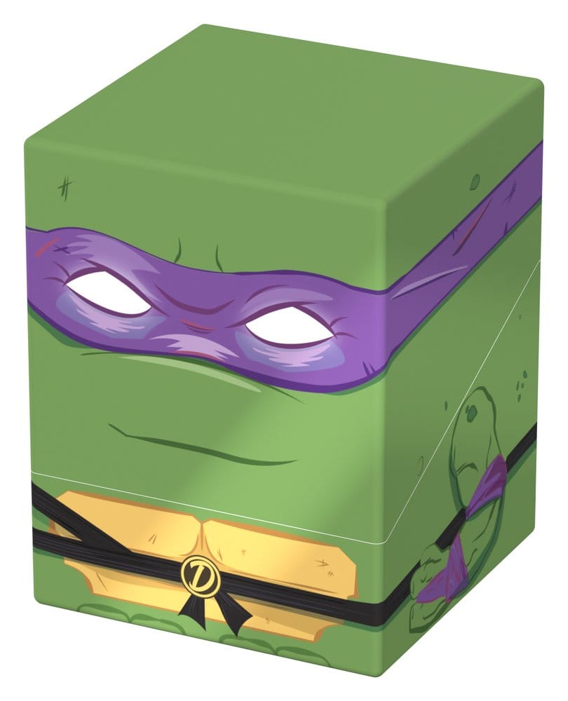 Squaroes TMNT Action Mode Donatello NT015 card box, front and right side view