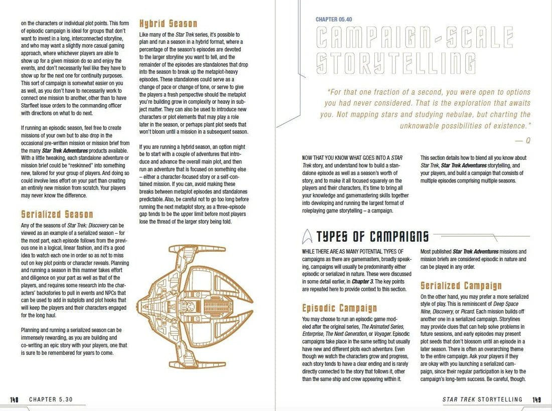 Star Trek Adventures Gamesmaster's Guide - Loaded Dice