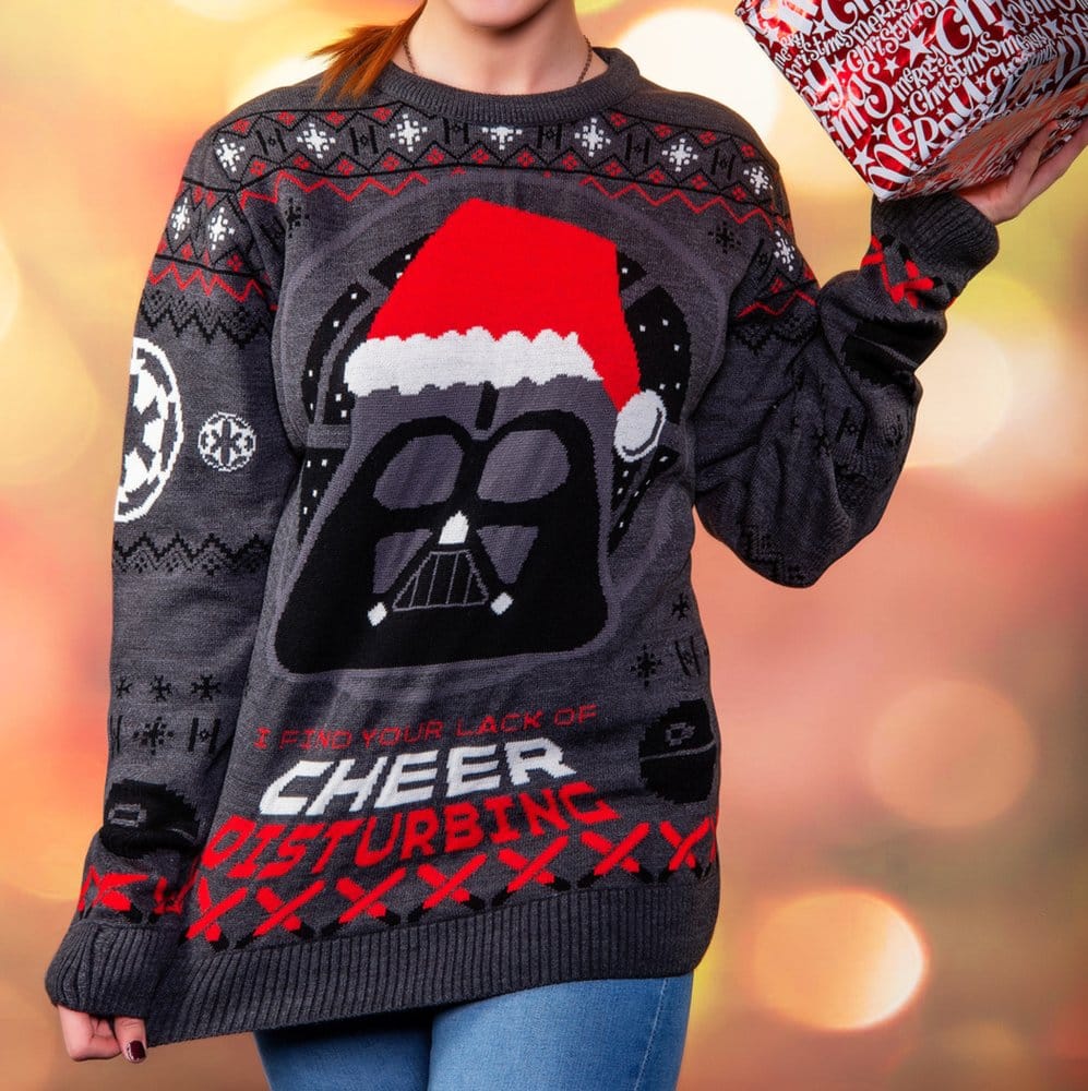Star Wars Christmas Jumper Darth Vader