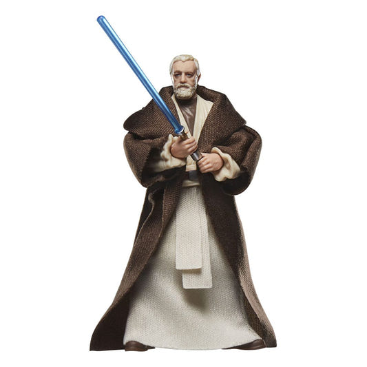 Hasbro Star Wars Vintage Collection Ben Obi-Wan Kenobi figure from Episode IV with blue lightsaber