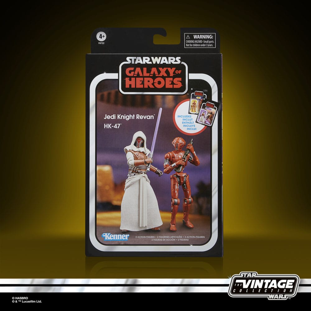 Hasbro Star Wars: Galaxy of Heroes Vintage Collection Action Figure 2-Pack Jedi Knight Revan & HK-47 10 cm – image 2