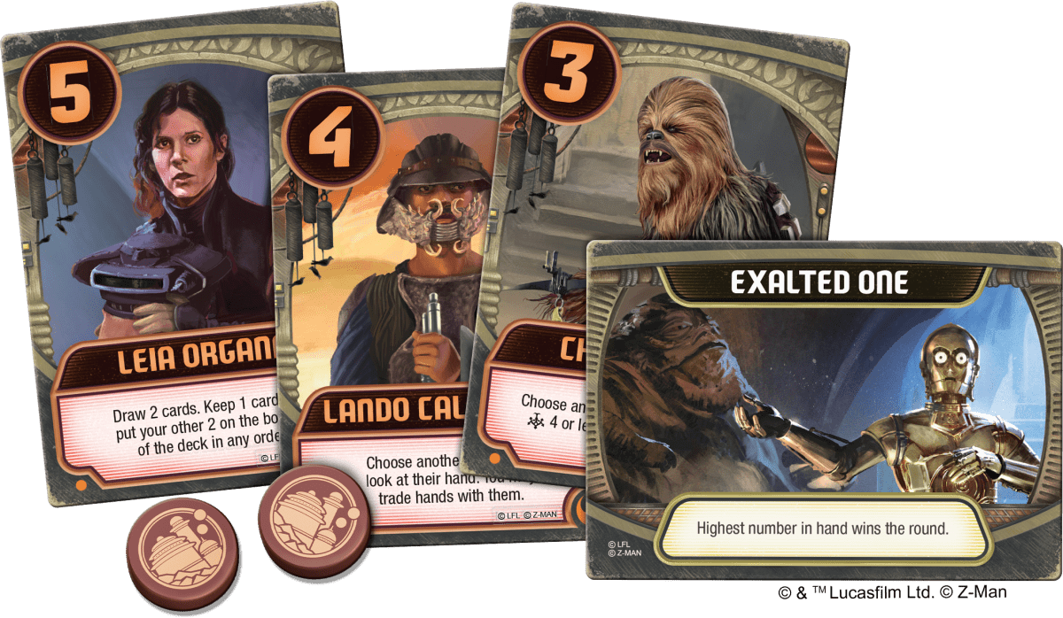 Star Wars Jabba's Palace: A Love Letter Game - Loaded Dice