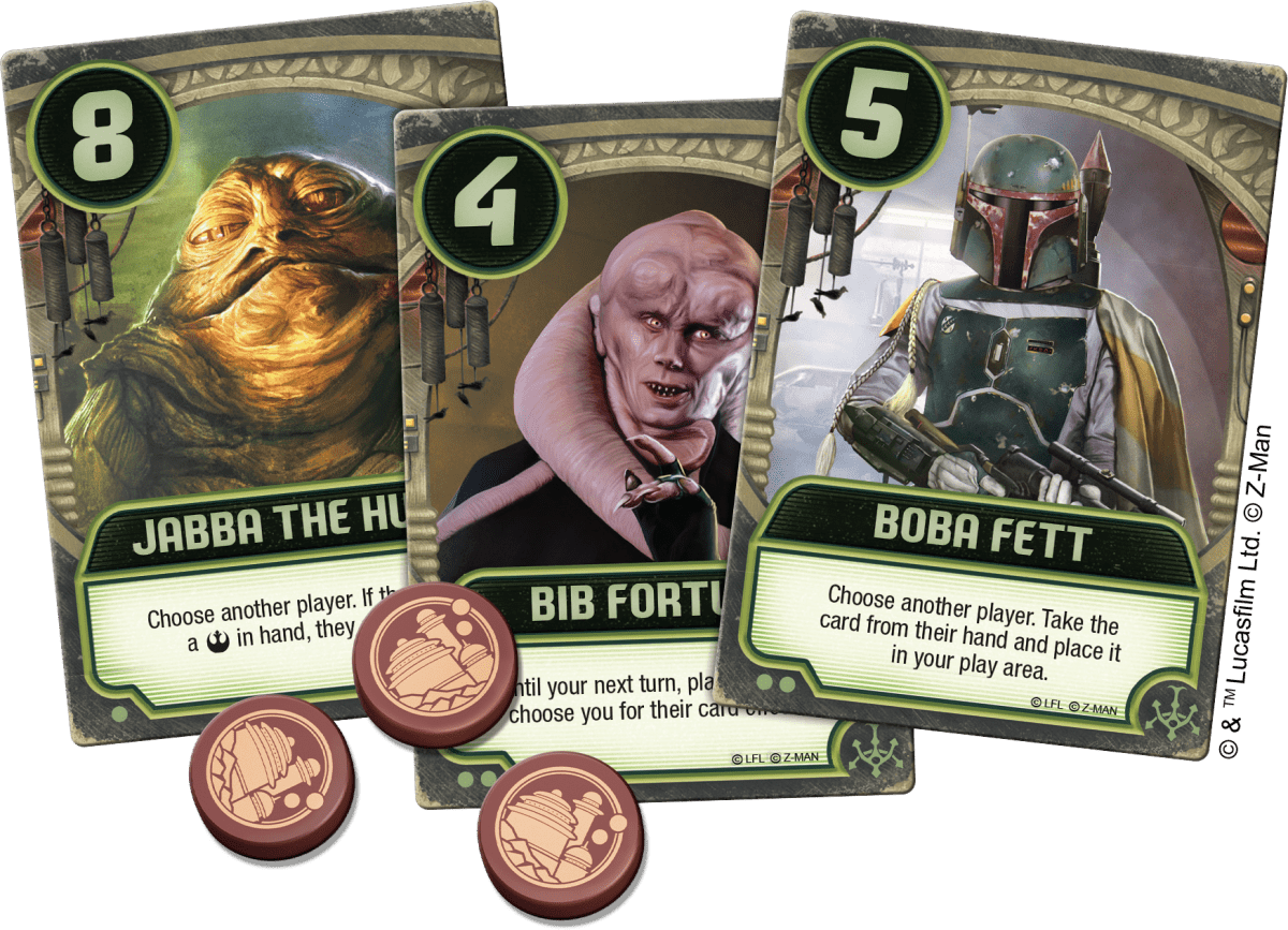 Star Wars Jabba's Palace: A Love Letter Game - Loaded Dice