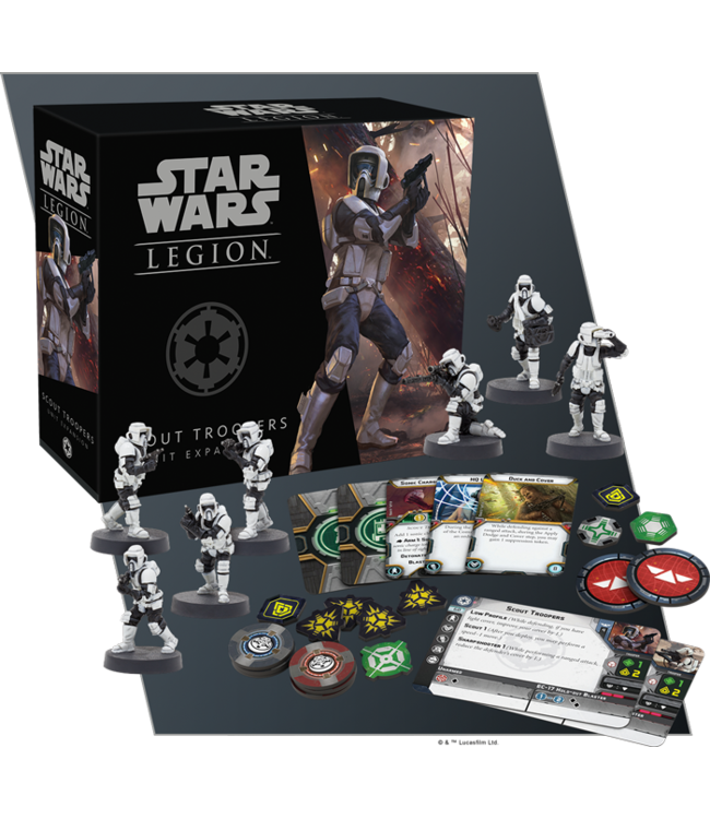Star Wars Legion: Imperial Scout Troopers Unit Expansion - Loaded Dice Barry Vale of Glamorgan CF64 3HD