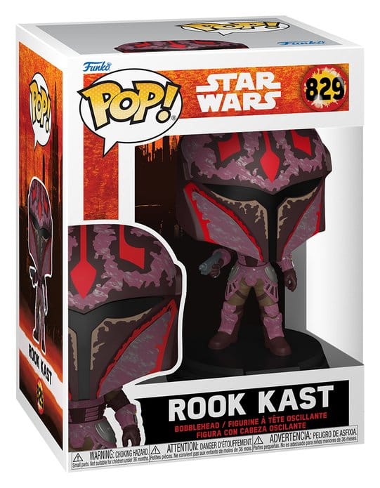 Rook Kast Funko POP! bobblehead in its Star Wars window box, number 829