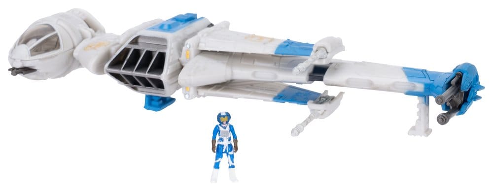 Jazwares Star Wars Medium Vehicle & Figure Assortment New Republic B-wing & B-Wing Pilot – image 2