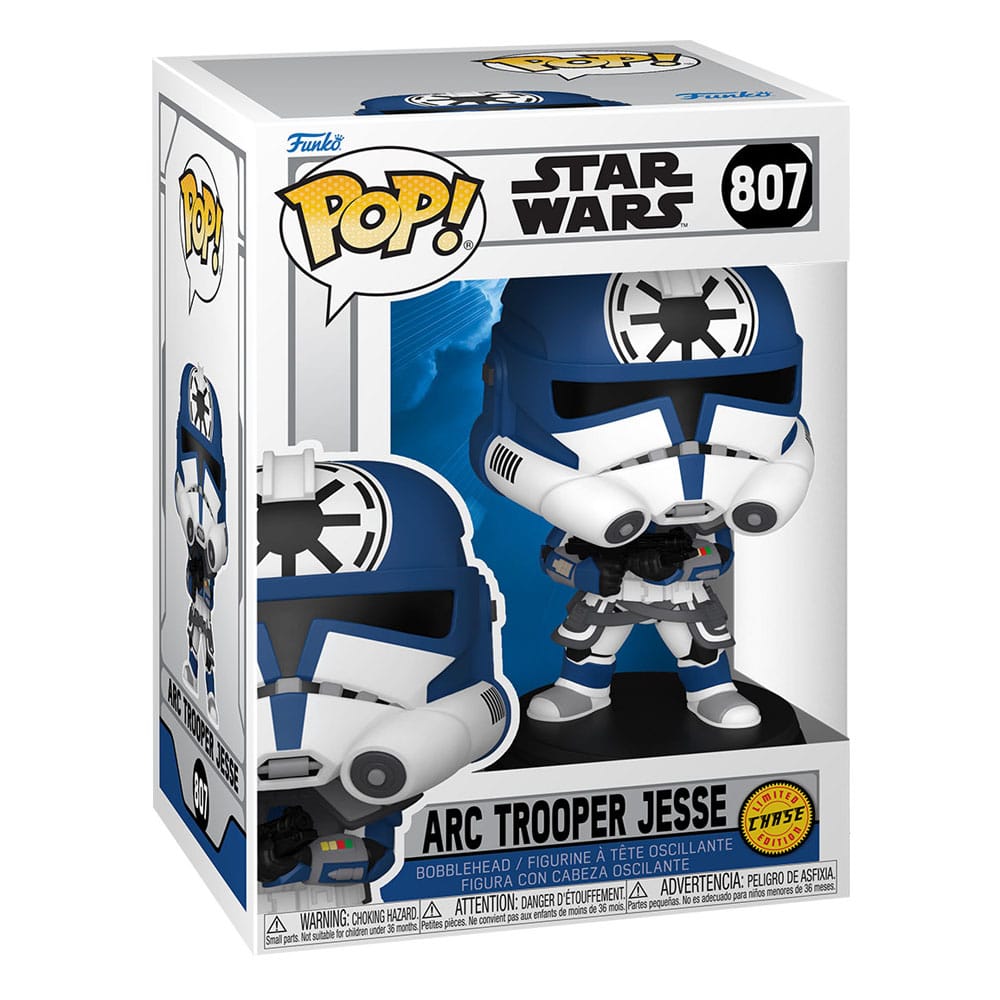 Star Wars POP! Vinyl Bobblehead Figures ARC Trooper Jesse 9 cm – Sealed Case of 6 (with Chase chance)
