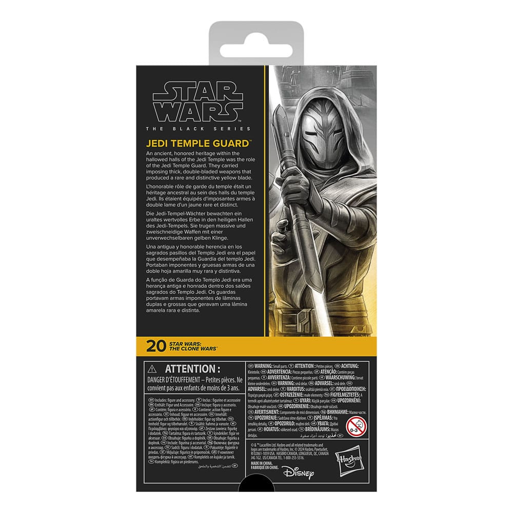 Hasbro Star Wars: The Clone Wars Black Series Action Figure Jedi Temple Guard 15 cm – image 2