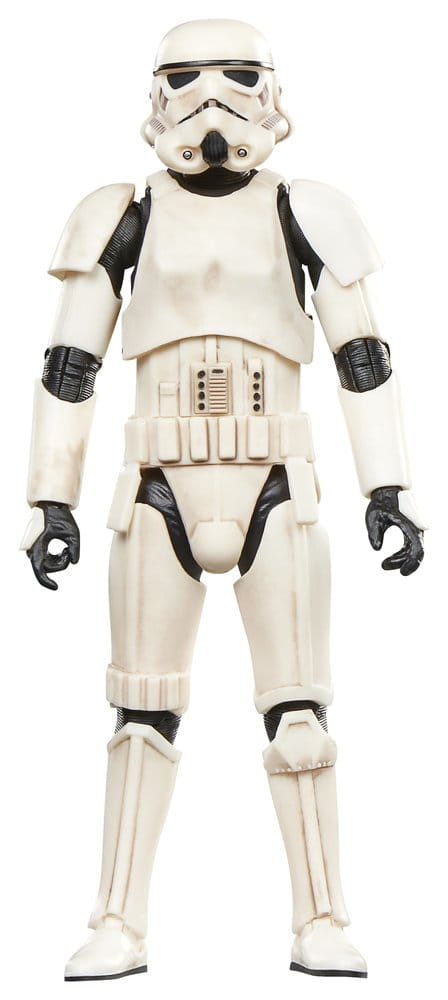 Hasbro Star Wars Black Series Imperial Remnant Stormtrooper 15 cm figure, front on white