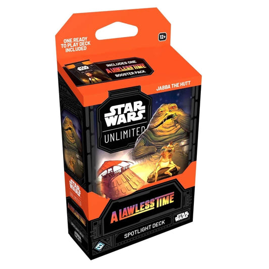 Star Wars: Unlimited - A Lawless Time Spotlight Deck - Jabba the Hutt preconstructed deck